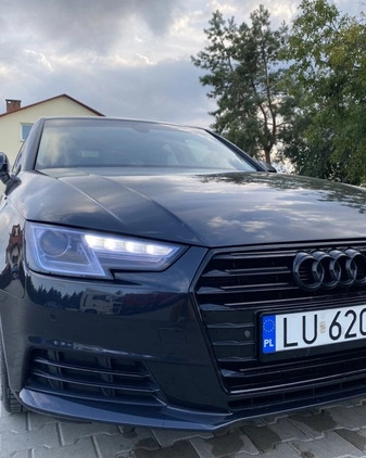Audi A4 cena 82900 przebieg: 104573, rok produkcji 2017 z Chełm małe 326